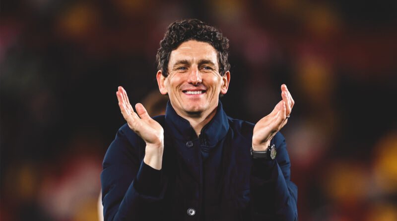 Brentford manager Keith Andrews