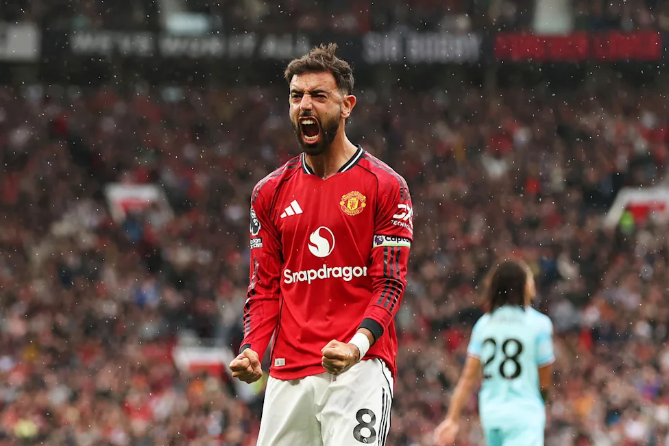 Man Utd captain Bruno Fernandes