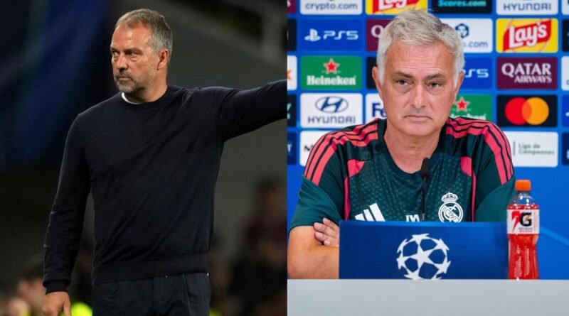 Hansi Flick and Jose Mourinho
