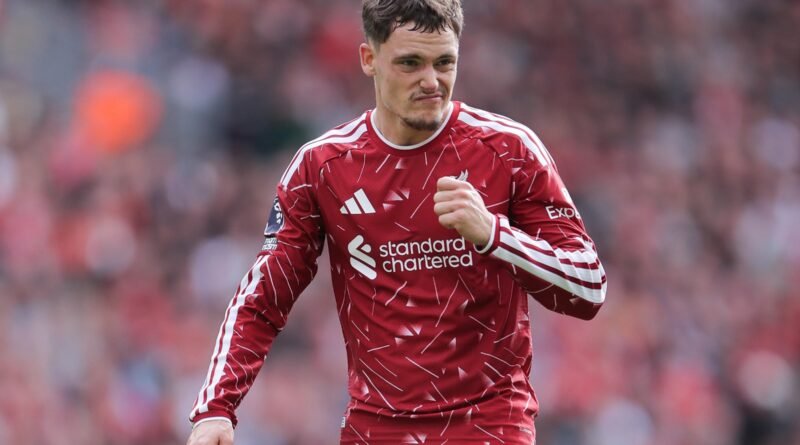 Liverpool midfielder Florian Wirtz