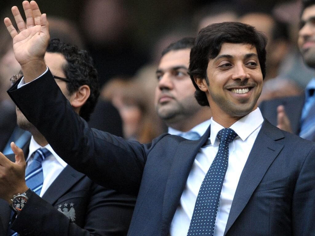 Sheikh Mansour of Manchester City Man City