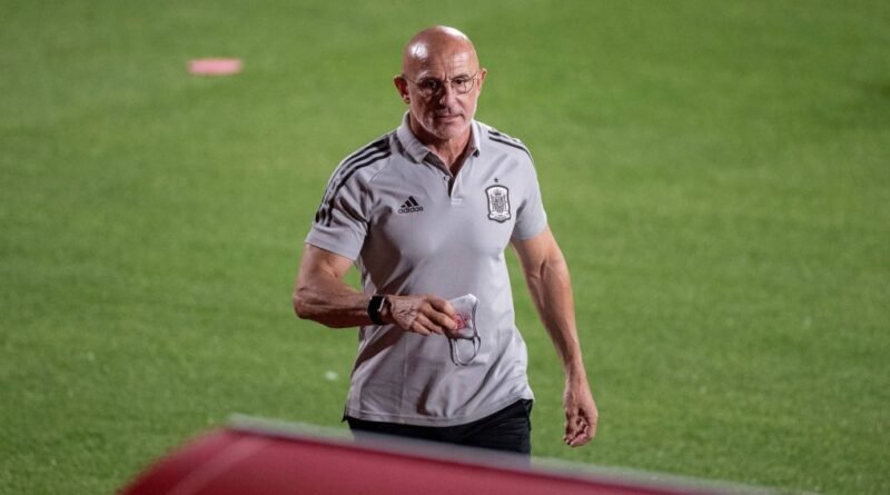 Spain head coach Luis De La Fuente